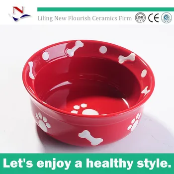 cute ceramic dog bowls