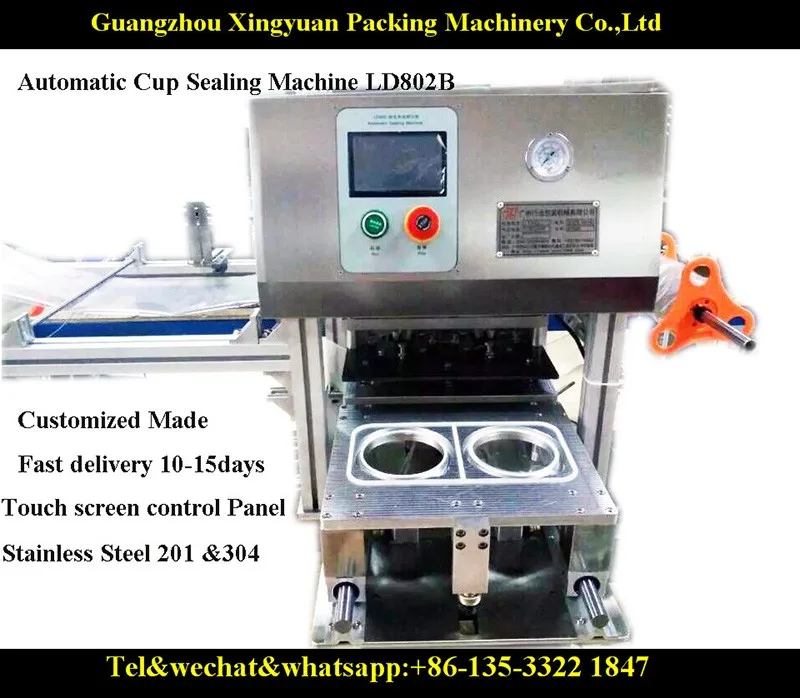 Automatic Plastic Jar/can Sealing Machine /jar/can Sealer Machine Customized Ld802b Buy Jar