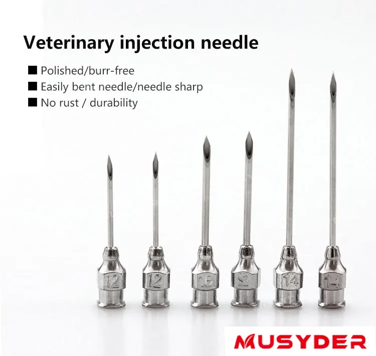 Veterinarian Veterinary Injection Syringes Metal Medical Needles Buy