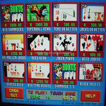 shamrock 7's video poker machine for sale