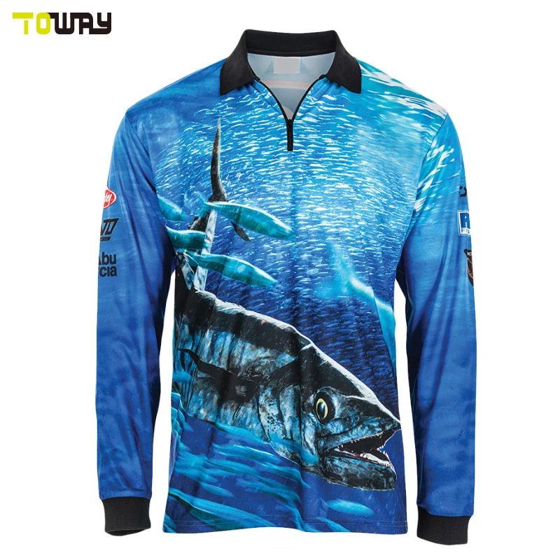 long sleeve quick dry fishing shirts