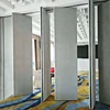 China Acoustic Commercial Movable Partition Walls On wheels Cost For Dance Studio