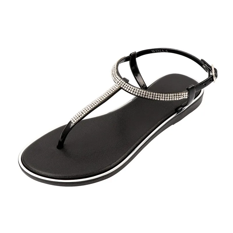 cheap ladies flat sandals