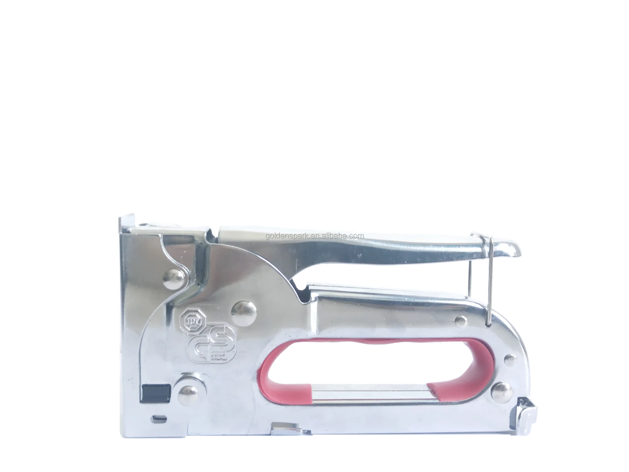 Chrome Staple Gun Hand Operated 48mm Staples Arrow Jt21 Stapler Craft