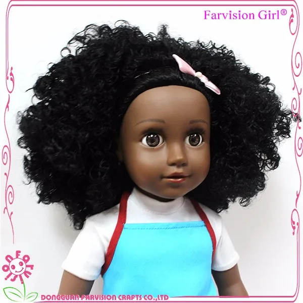 afro styling head doll