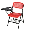 Metal frame study chair with writing table school sets specific use for students