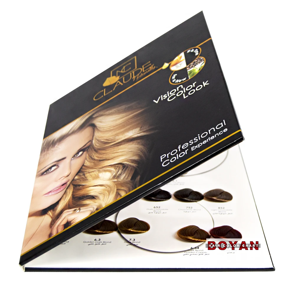 Hair Color Shade Book With 29 Hair Swatches Buy Hair Color Shade Book