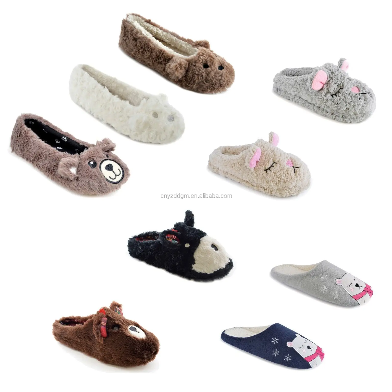 Chinese Wholesaler Soft Plush Microwave Heated Slippers Wheat Bag Feet