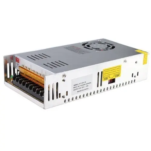 AC 110V to DC12V 30A 360W LED driver Switch Power Supply Transformer For WS2811 2801 WS2812B WS2813 LED Strip light
