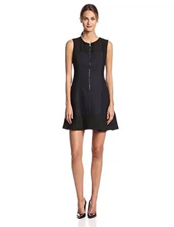 Taylor Dresses Womens Bubble Jacquard Fit-and-Flare Dress