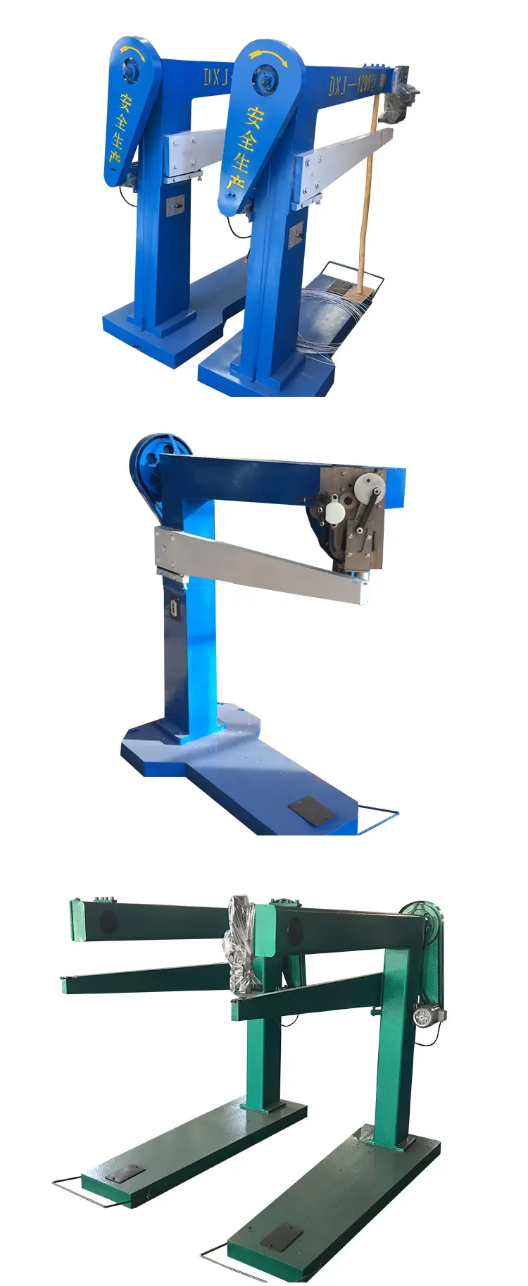 Manual Type Carton Stitcher Machine / Box Stapling Machine / High Efficient Cardboard Sheet Forming