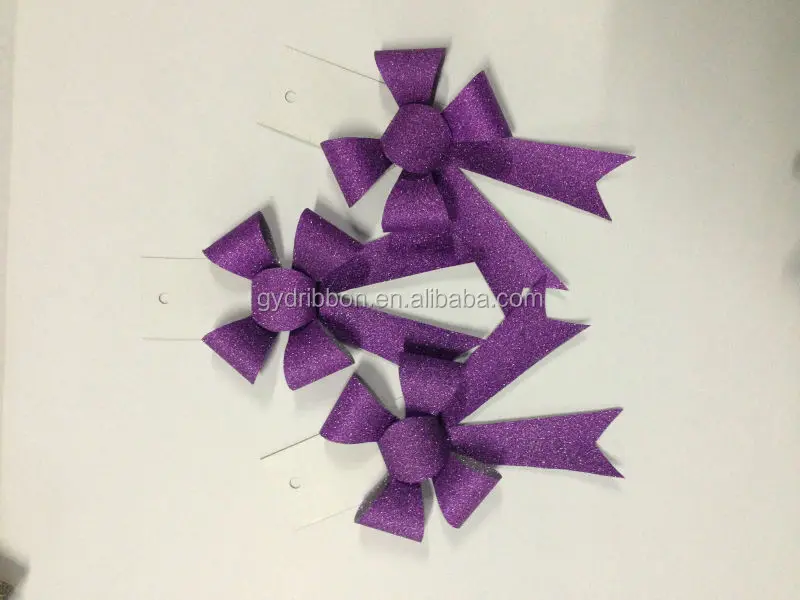 Hot Sale ! Blue Striped Organza /mesh Ribbon Butterfly Pull Bow For ...