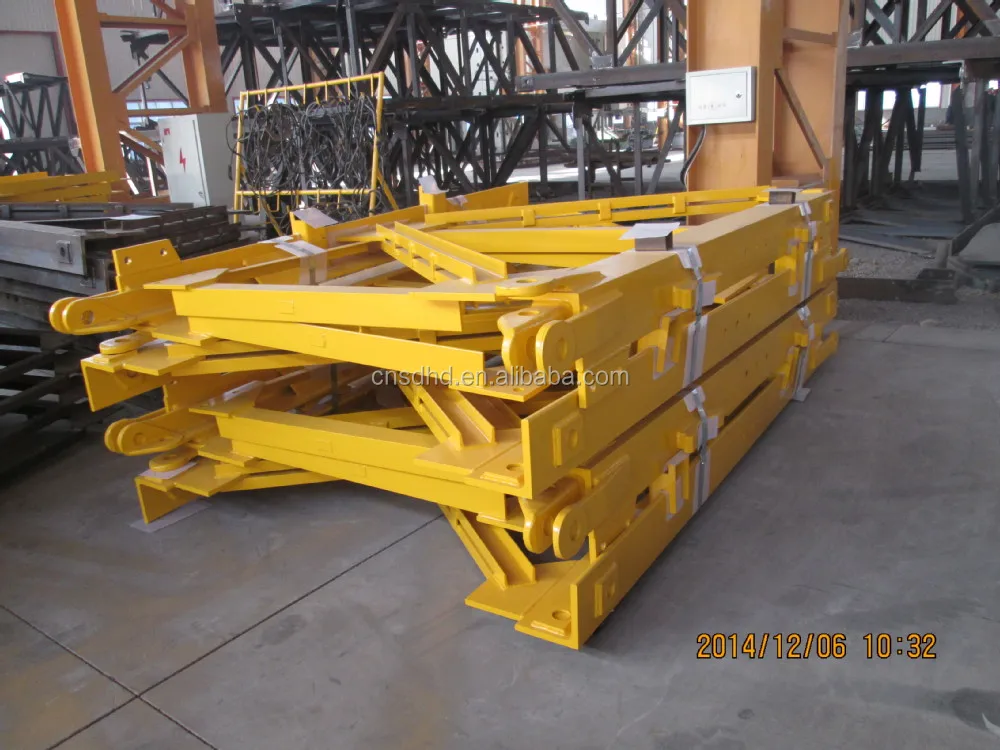tower crane pin type mast section/tower crane mast section