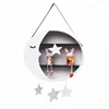 Hot Product Nordic Moon Wall Shelves Wood Kids Room Wall Decoration Shelf