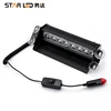 Red to Blue Car Police Flash Light Emergency cigarette lighter led Strobe light bar