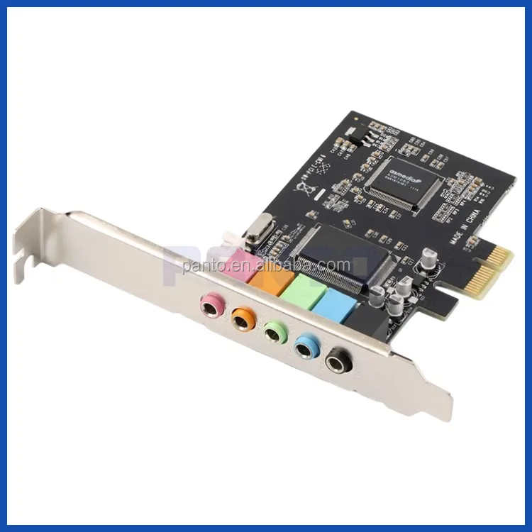 Cmi 8738-6 Channel Pci-e Sound Card 6 Channel Audio Card Pcie Cmi 8738 ...