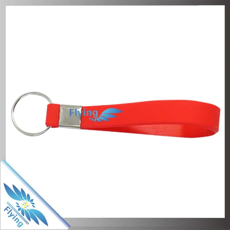 Silicone Loop Keychain,Wristband Keyring,Rubber Key Chain Buy Silicon