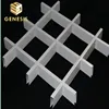 Suspended False aluminum grille ceiling for Market hall