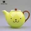 cute cartoon designs modern food safe personalized commercial ceramic tea pot