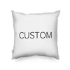 Wholesale Custom Made Sublimation Digital Printed Plain Cotton Throw Pillow Cover