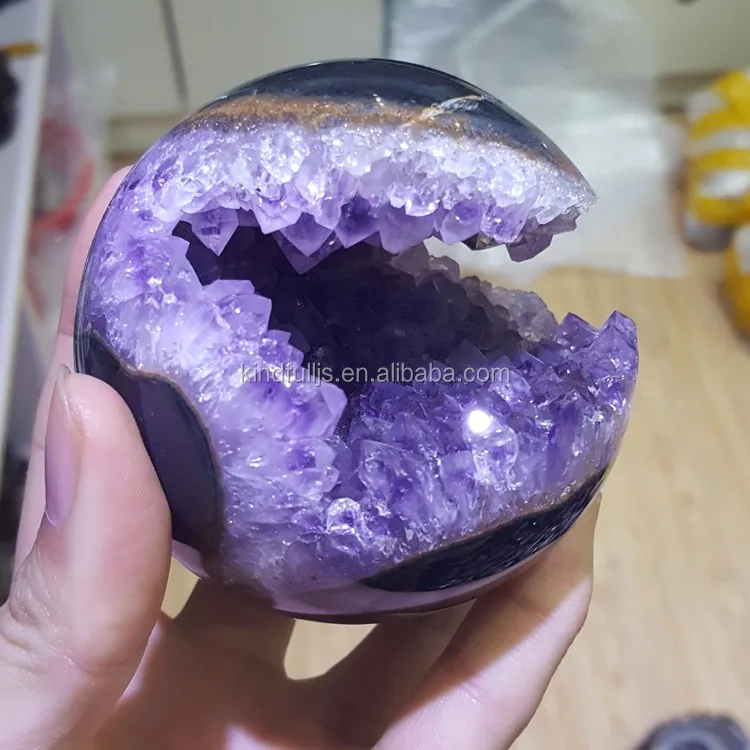 Amethyst Geodes Crystal Ball Brazil Amethyst Geodes Wholesale - Buy ...