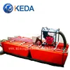 Chinese Mini Gold Dredger in Small Shallow River Stream