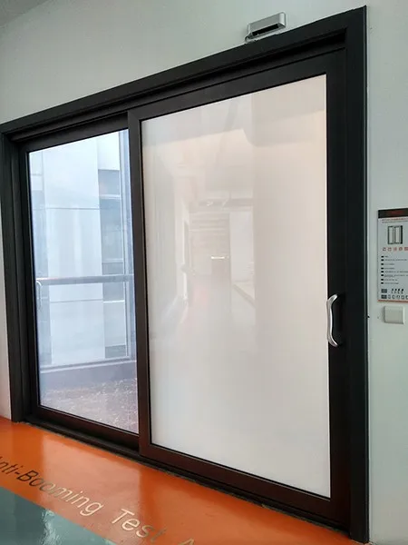 Factory Price Glass Chicken Door Automatic lifting Sliding Big Exterior Door Aluminium