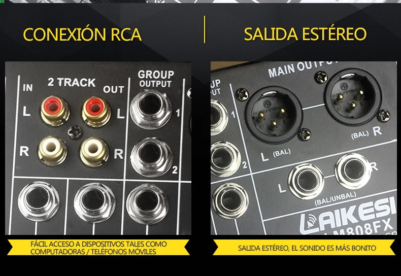 8-канальный usb-микшер Consola de Audio professional 16DSP