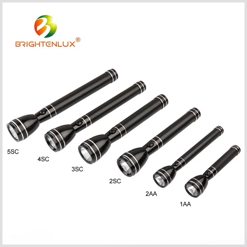 Hot Sale Super Bright Police 3watt Led Japanese Aluminum Torch With Pen