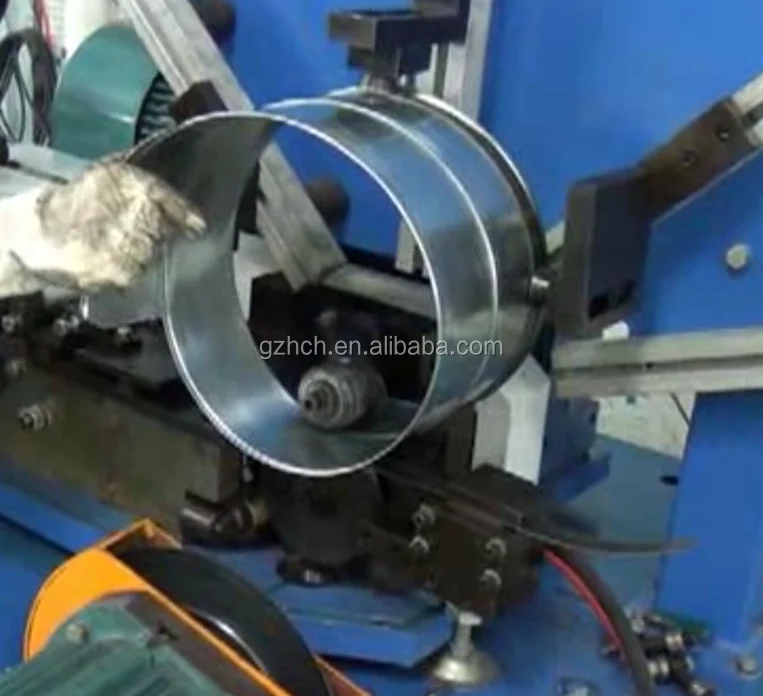 flexible duct making machine