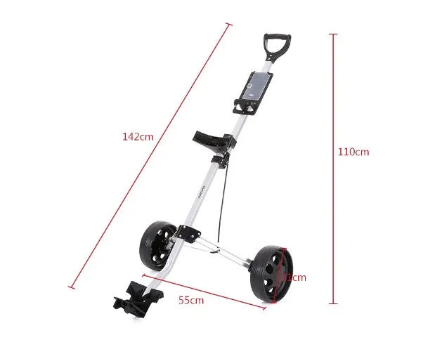 Cheap 2 Wheels Foldable Golf Trolley Buy Golf Trolley,Cheap Golf