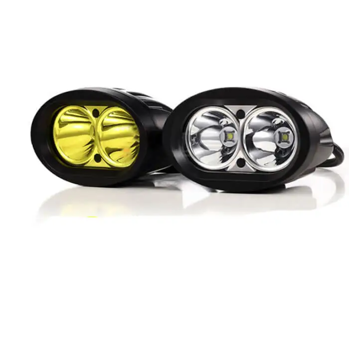 Yellow Led Bike Headlight 4inch Headlight Motorcycle Led Headlight For