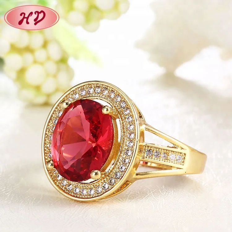 Buy Latest Impon One Gram Gold Stone Ring Collections For Women-tuongthan.vn