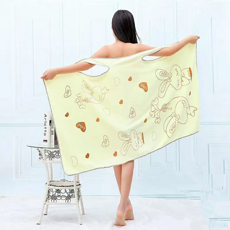 Brand Customising Colourful Magic Wrap Largest Microfiber Bath Towels