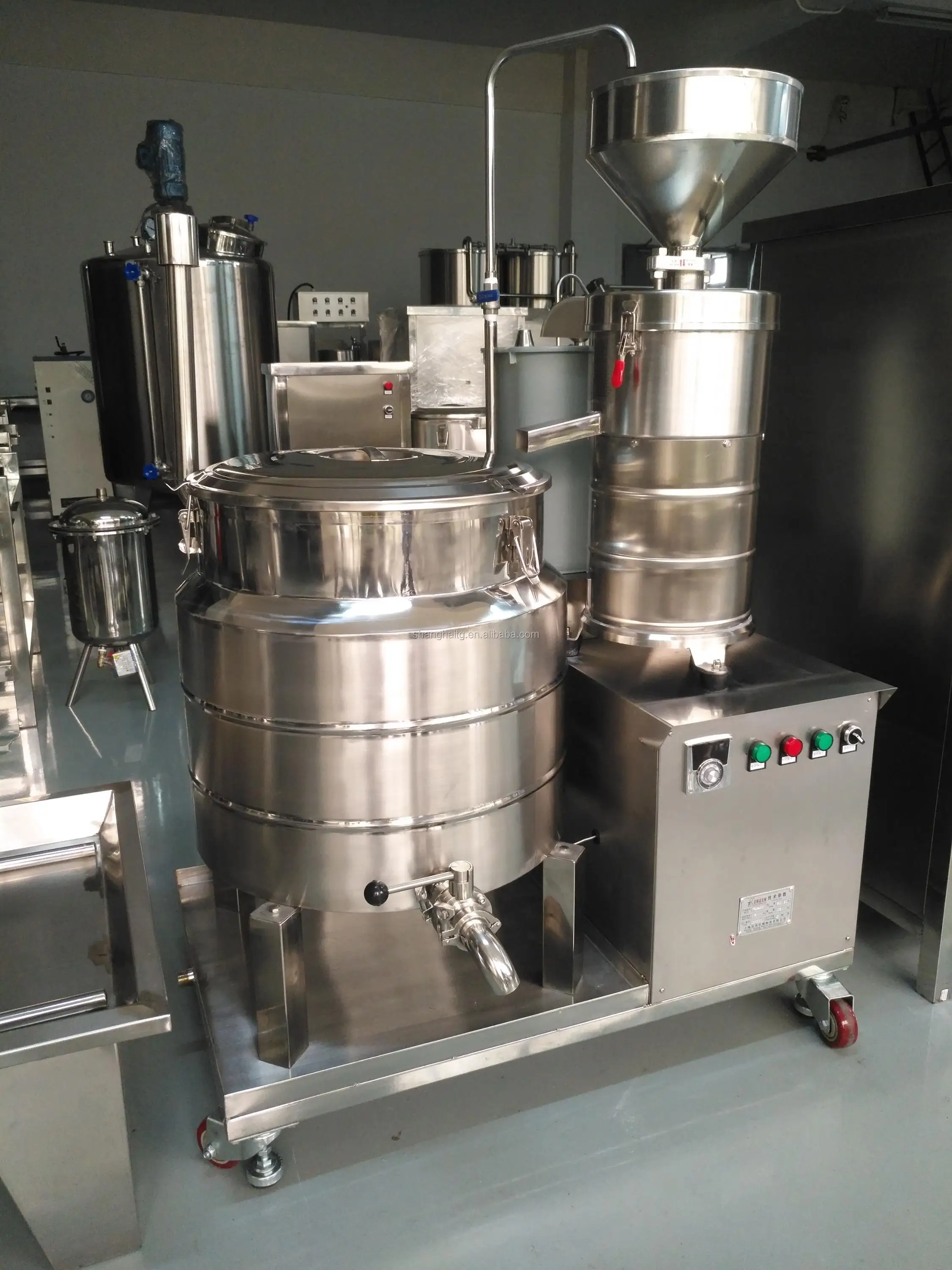 Tgx80 Auto Soybean Milk Machine /soya Milk Making Machine/soya Milk