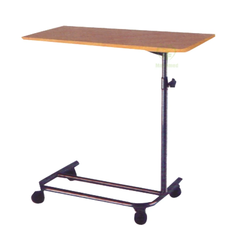 High Quality Hospital Adjustable Overbed Table Buy Overbed Table