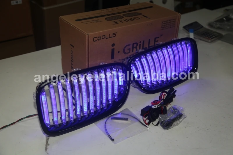 Auto Parts Blue LED Front Grille For BMW m5 F10 f18 2010-2018