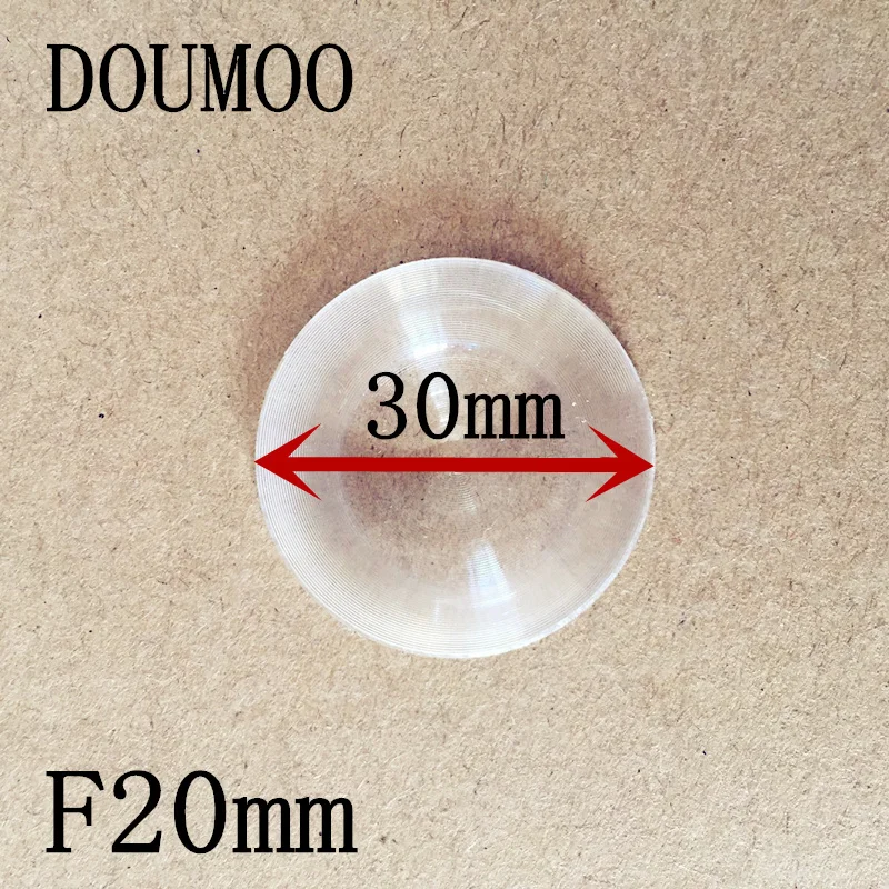 20 mm fresnel lente tamanho menor lente óptica para lente diy