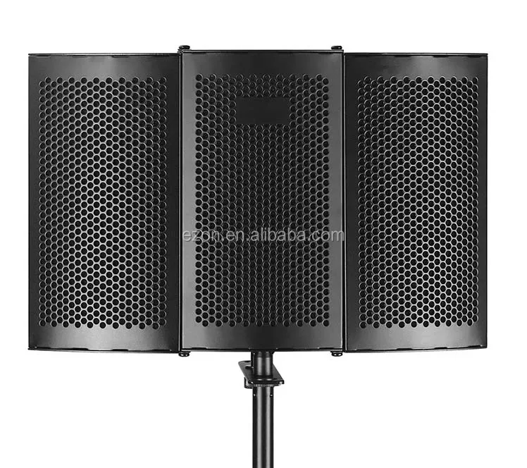 Microphone reflexion filter vocal booth/Studio Microphone sound Isolation booth/Recording microphone Booth