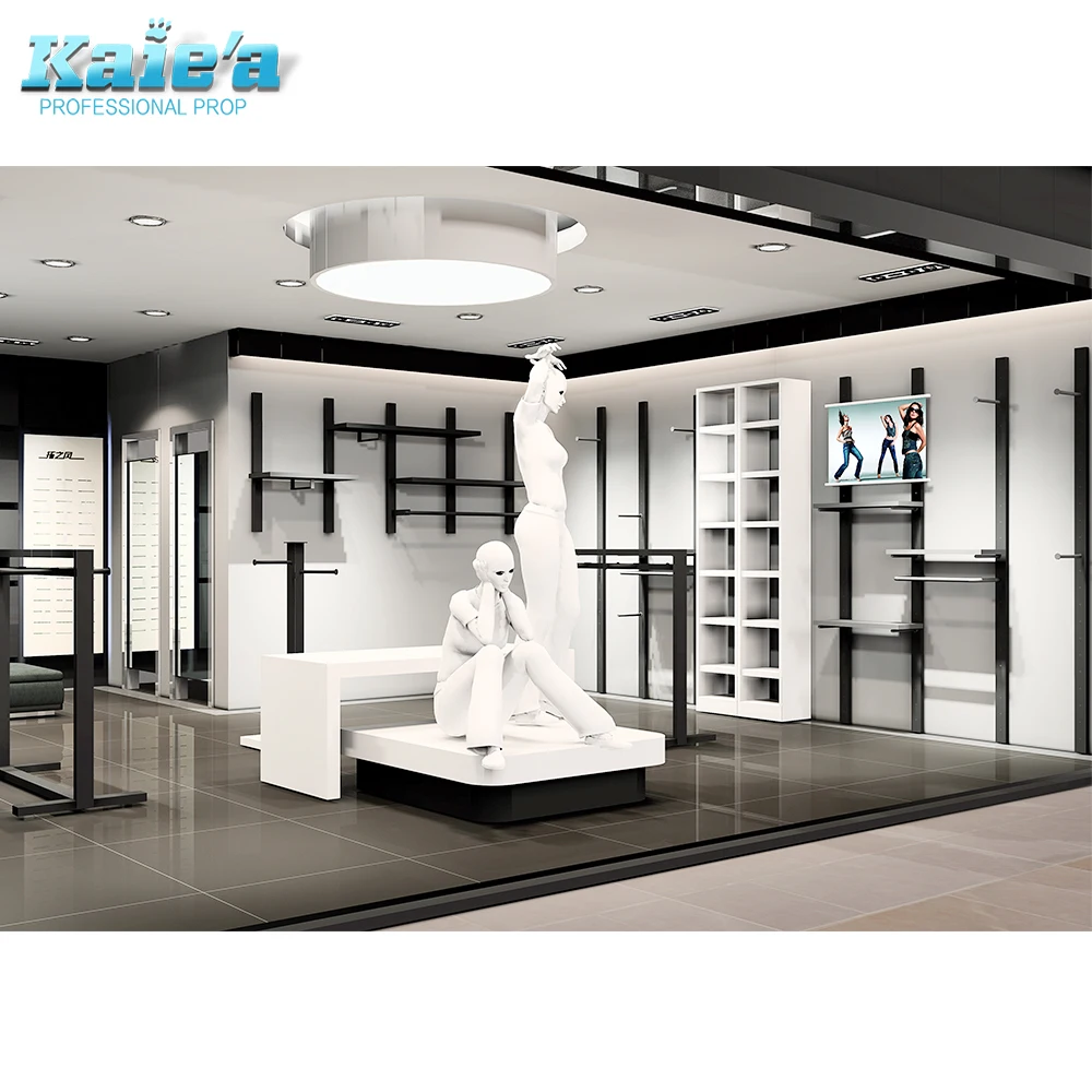 Customized Decoration Wall Panel Clothing Store Design Buy Clothing