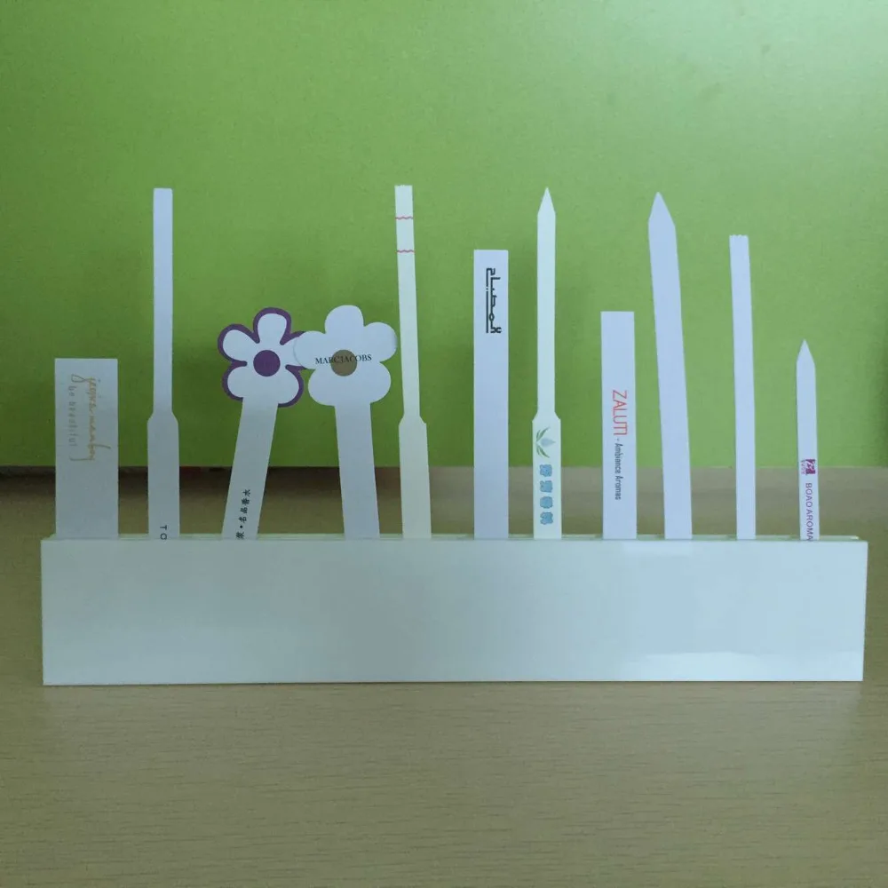 Perfume Test Paper Holder Fragrance Test Strip Display Perfume Blotter