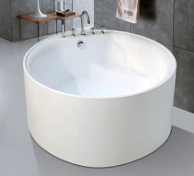 1350*1350mm Big Size Indoor Round Freestanding Acrylic Bathtub Buy
