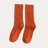 Custom Design Pattern Logo High Quality Knitted Crew Socks