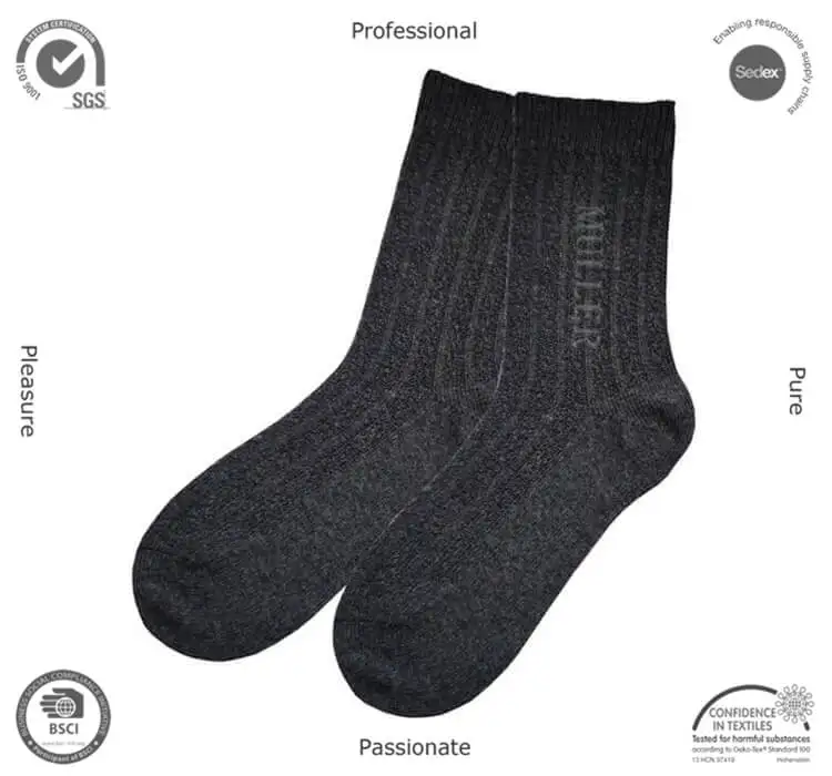 bamboo loose top socks