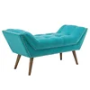 Stool Chair Wooden Footstool Seating Modern Solid Wood Corner Long Home Dressing Room Ottoman Bench