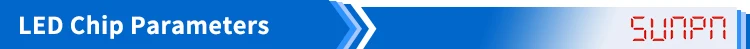 1-LED chip parameters