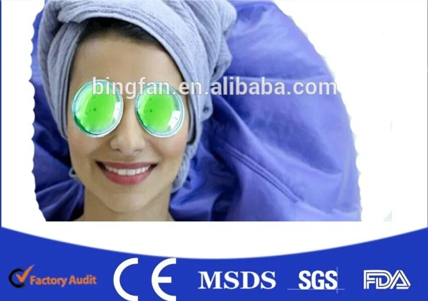 Freeze Cool Custom Reusable Hot Cold Gel Eye Patches Eye Mask Buy Gel Cooling Eye Mask,Cooling