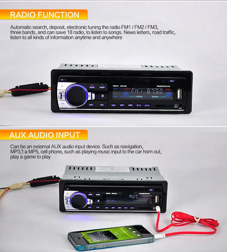 China Hot Sale Cheap Car Audio Mp3 Usb Player Universal Car Mp3 Player