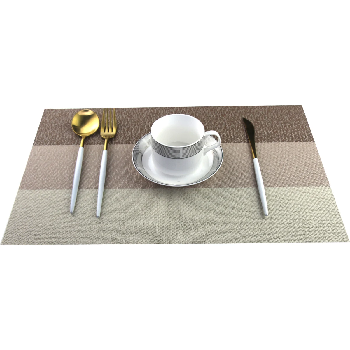Place Mat 200pc/ctn Luxury Placemats Beige Color Place Mat Plastic