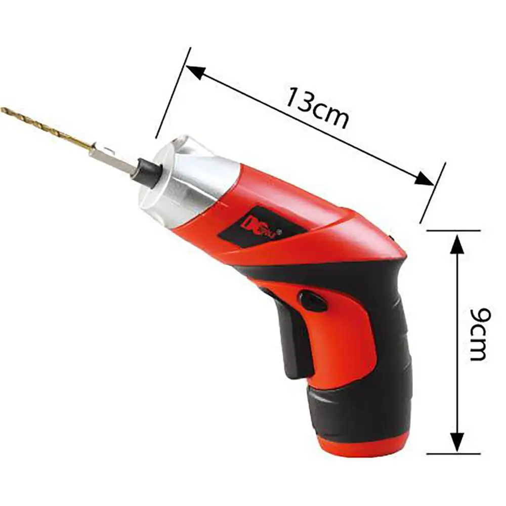 24PC 4.8V Electric Rechargeable Cordless Screwdriver Drill Bits Kit EU Charger